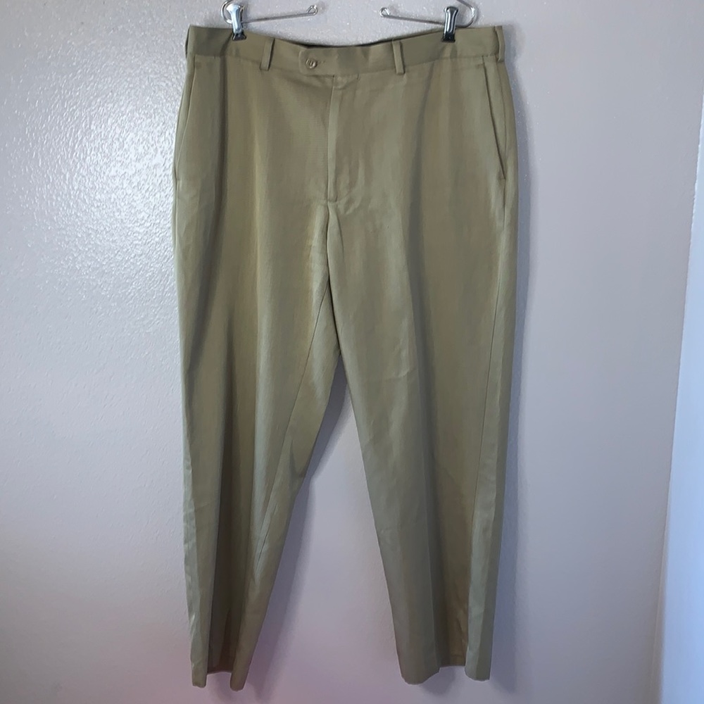John Henry beige formal dress pants 38X30
